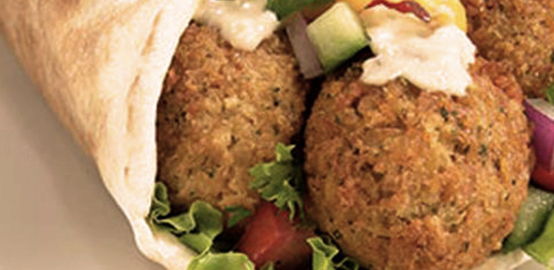 Order Falafel in Pita Meal (Drink & Fries) food online from Mi barrio store, Charlotte on bringmethat.com