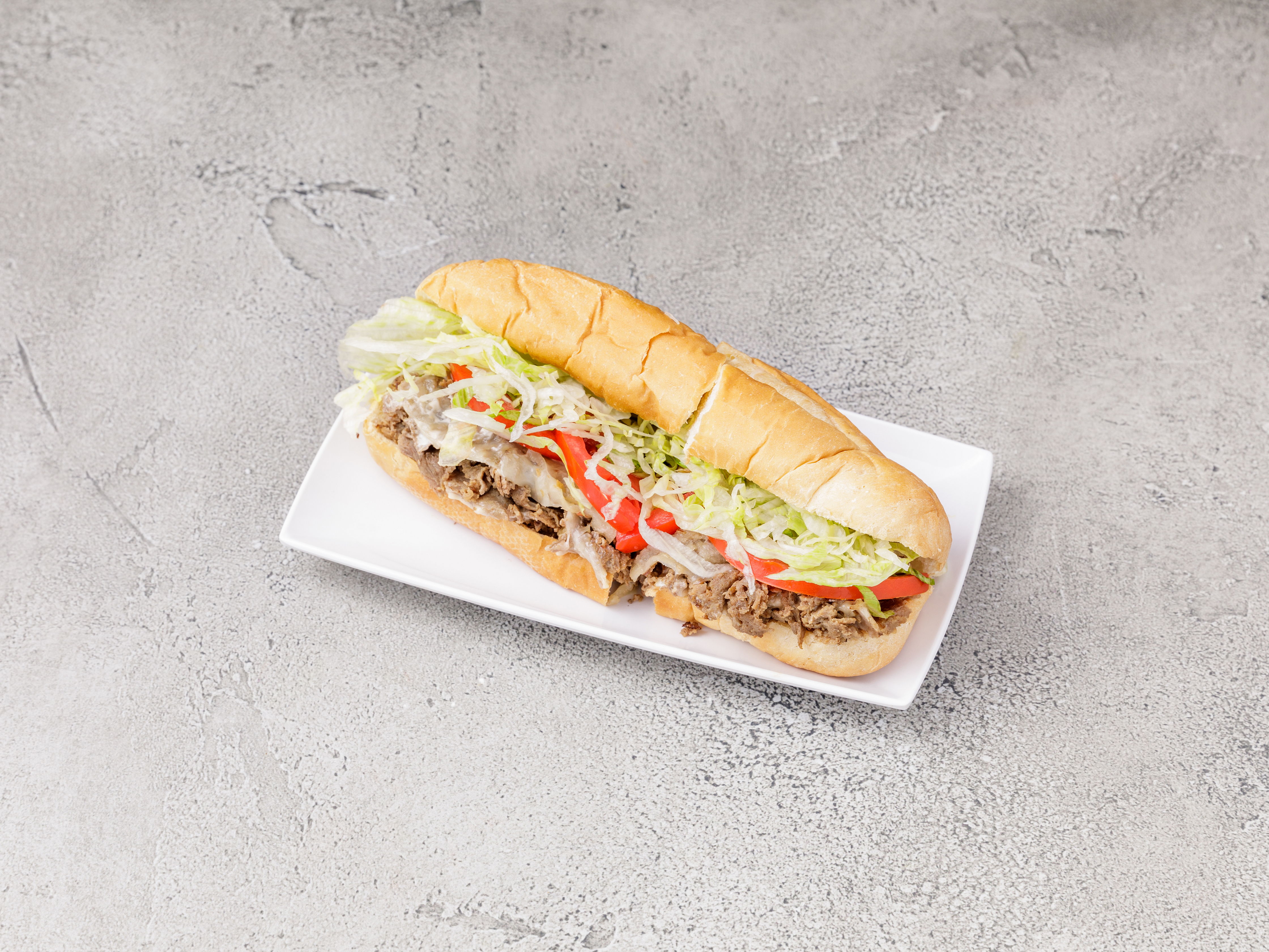 Order Cheese Steak Sub food online from Pizza Ravens store, Pasadena on bringmethat.com