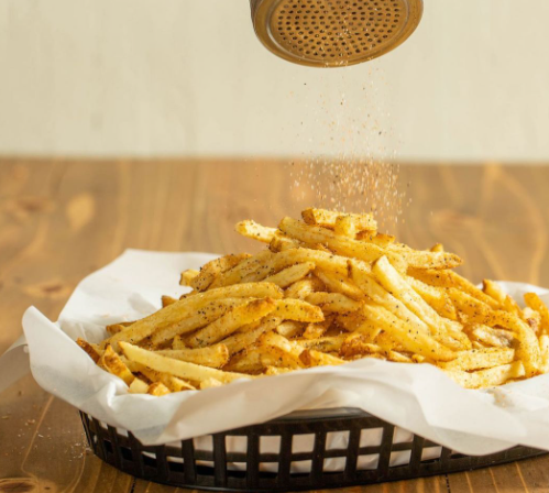 Order French Fries food online from Dino Chicken & Burgers store, Azusa on bringmethat.com