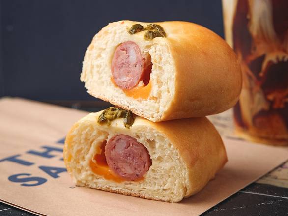 Order Jalapeño Sausage + Cheese Kolache food online from The Salty Donut store, Dallas on bringmethat.com