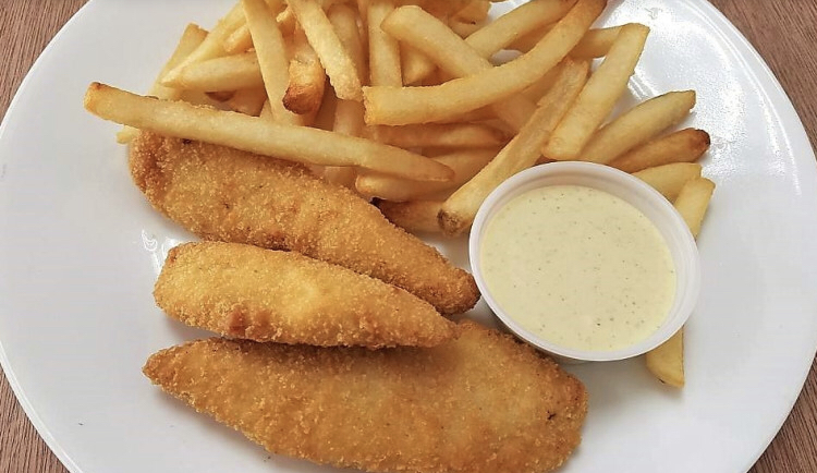 Order Chicken Strips (5 piece) food online from Tozt cafe store, Long Island City on bringmethat.com
