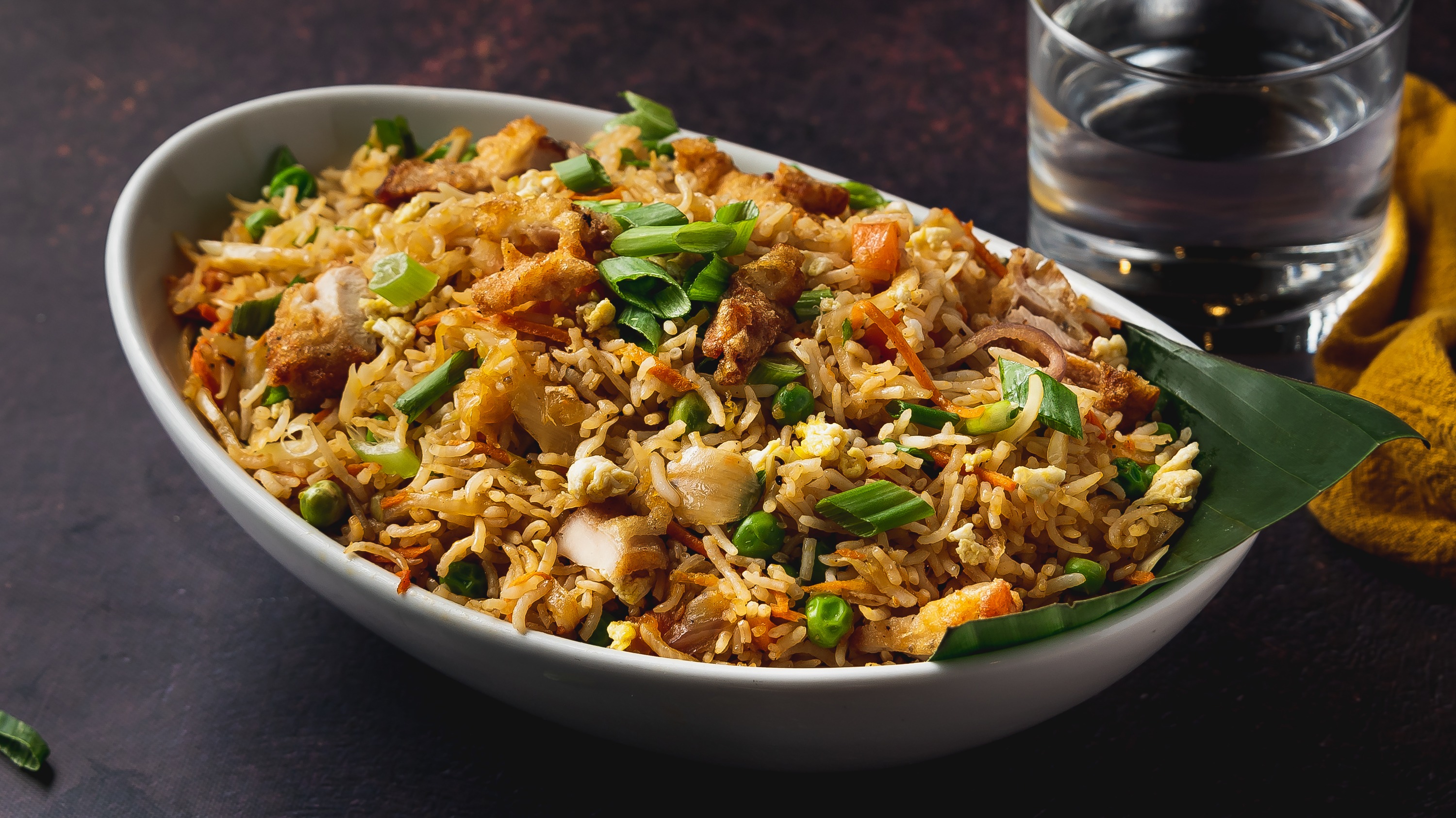 Order Chicken Fried Rice food online from Sangam Chettinad Indian Cuisine store, Austin on bringmethat.com