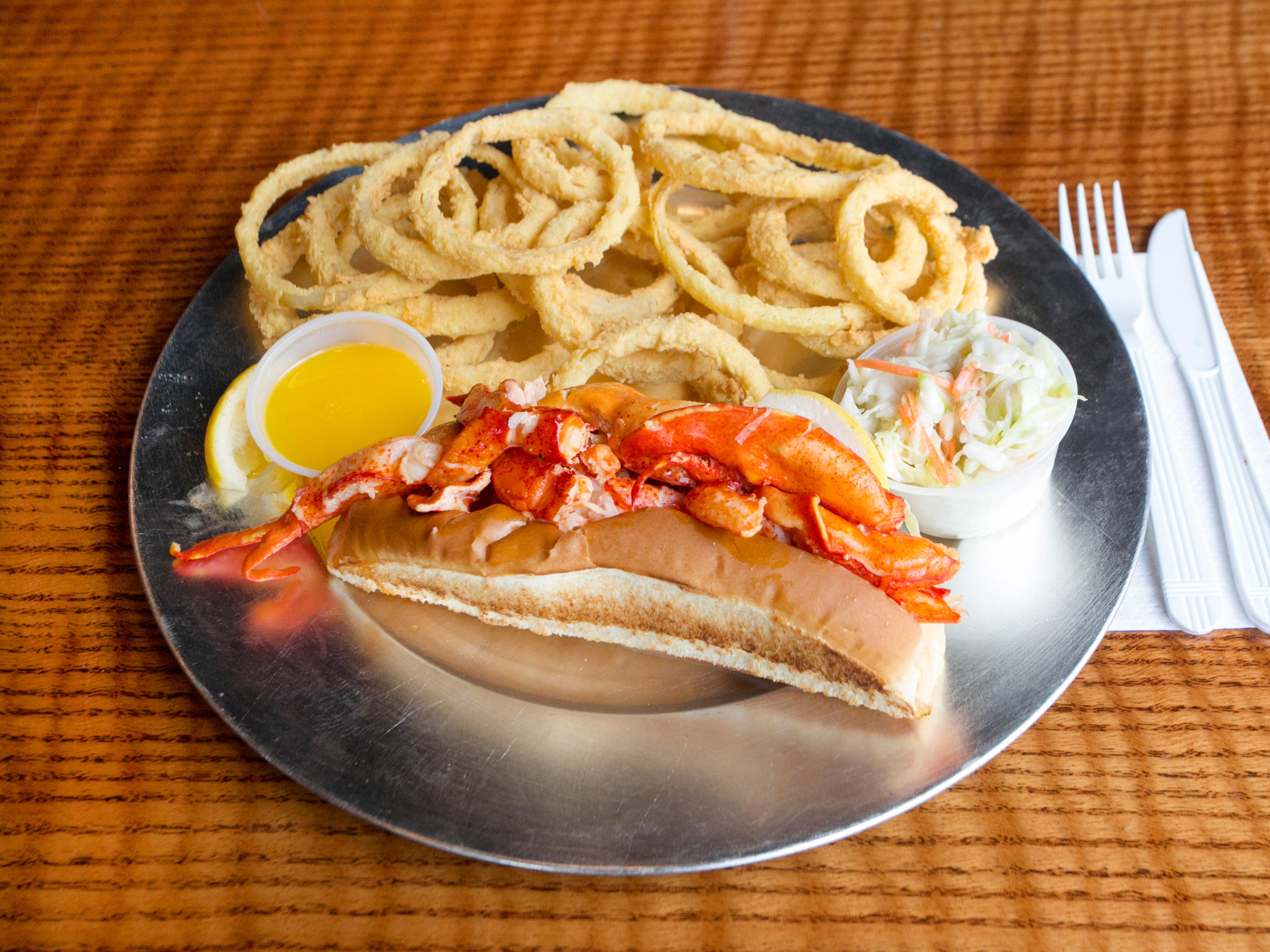 Order Lobster Roll Platter food online from Westville Seafood store, New Haven on bringmethat.com