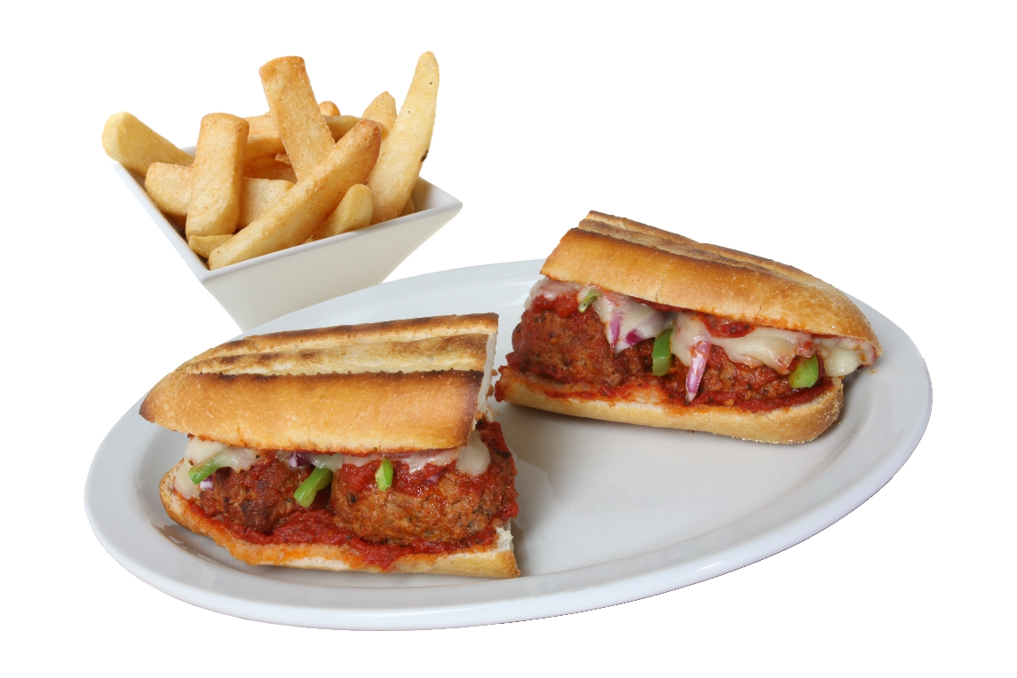 Order Meatball Sandwich food online from Big Mama's and Papa's Pizzeria store, Granada Hills on bringmethat.com
