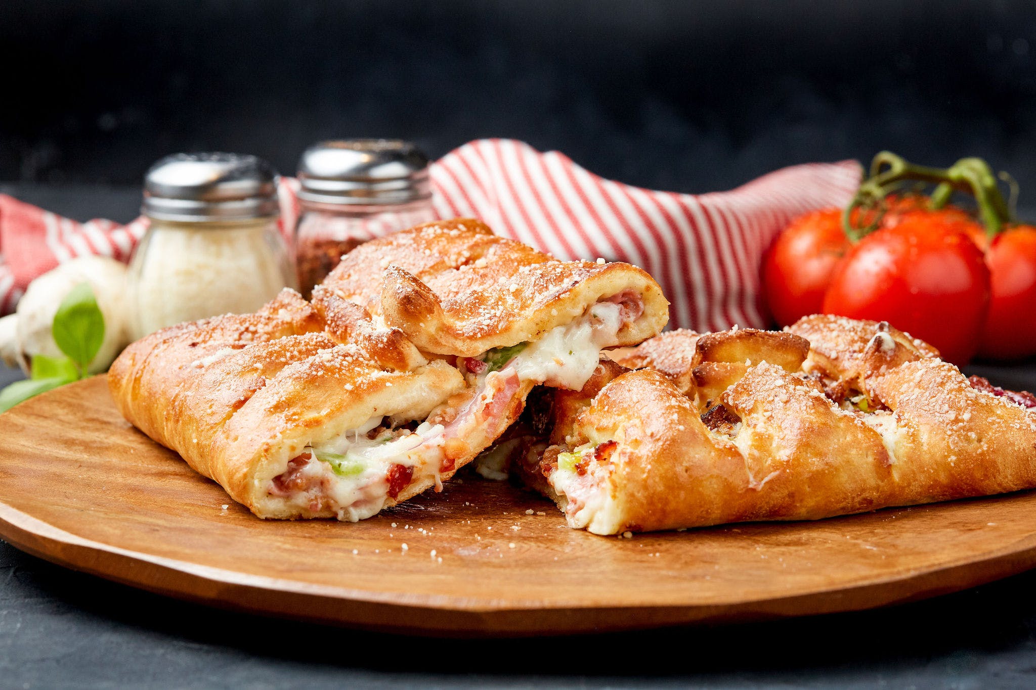 Order The Great Stromboli - Regular food online from Simple Simon's Pizza store, Bartlesville on bringmethat.com