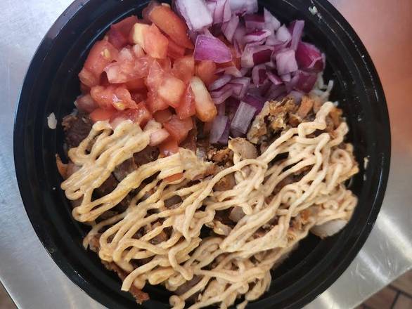 Order Chicken RICE BOWL food online from The Gyro Spot store, Manchester on bringmethat.com