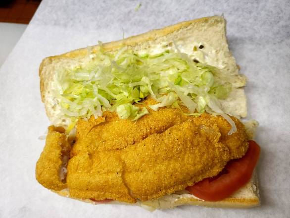 Order Cat Fish Sandwich food online from Rudy Grill store, Summit on bringmethat.com