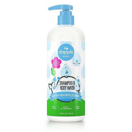 Order dapple® 16.9 fl .oz Baby Shampoo and Body Wash Fragrance-Free food online from Bed Bath & Beyond store, Westbury on bringmethat.com