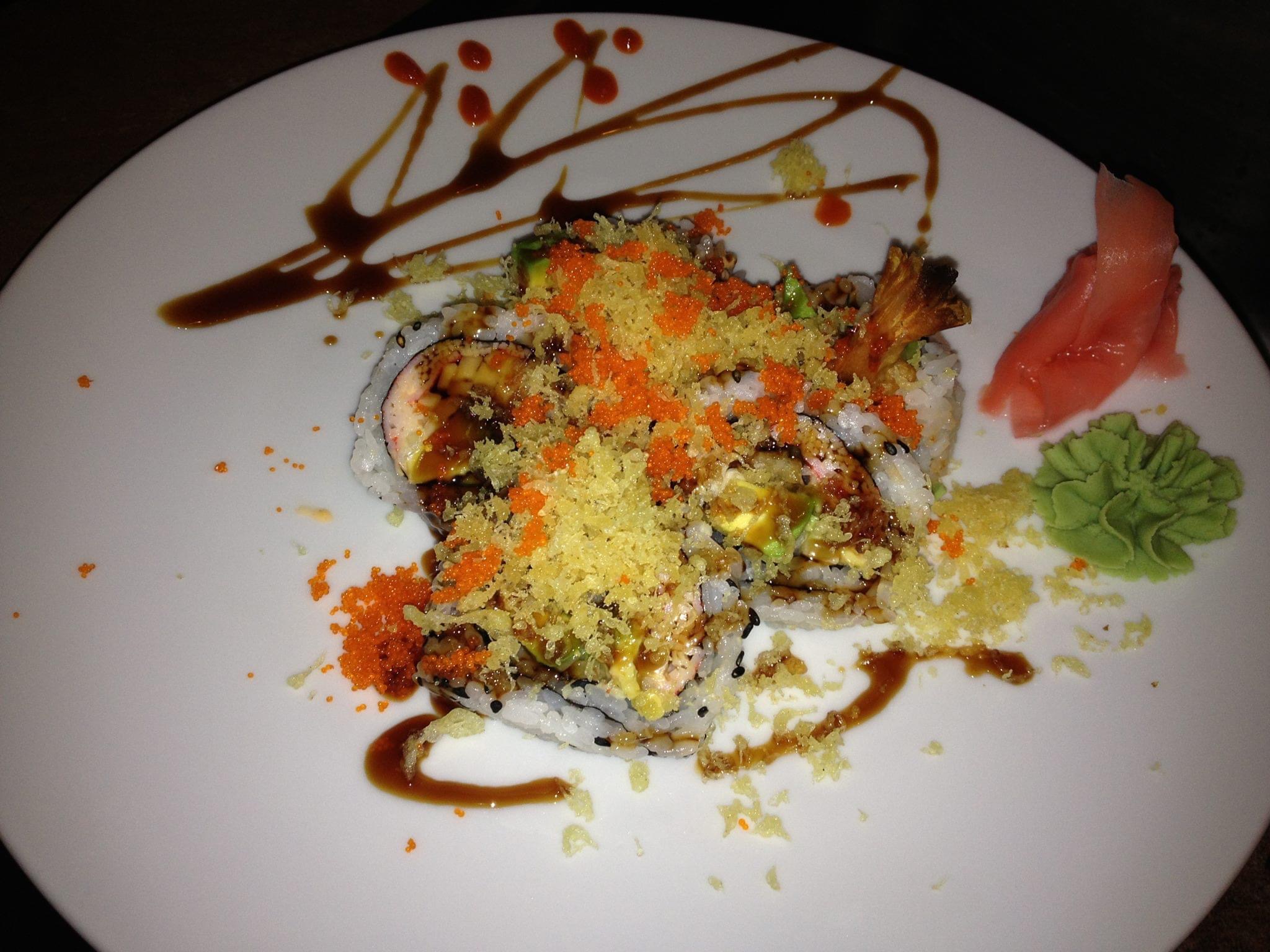 Order Volcano Roll food online from Momotaro Sushi store, Richmond on bringmethat.com