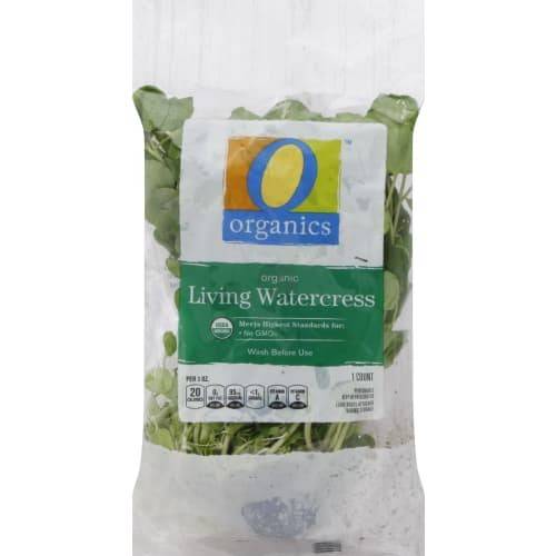 Order O Organics · Living Watercress (1 ct) food online from Vons store, Los Alamitos on bringmethat.com