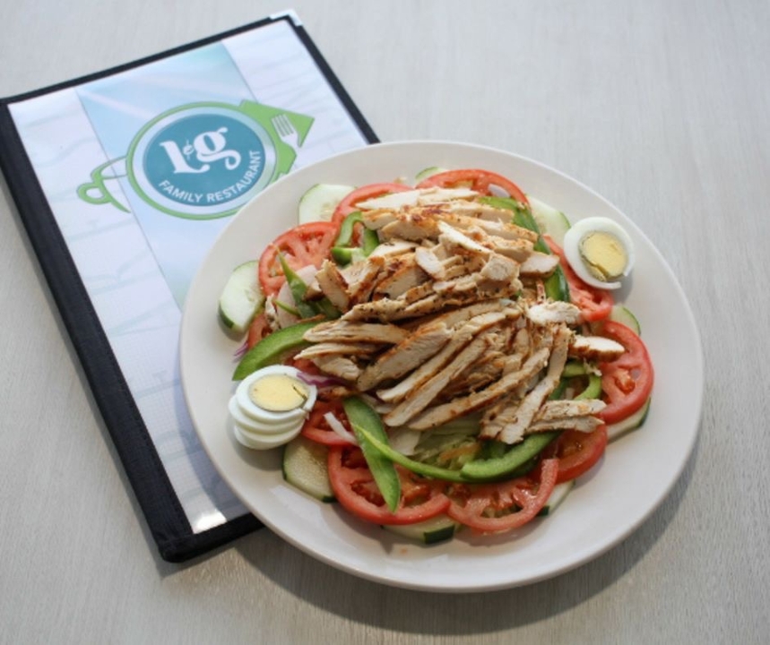 Order Chicken Breast Salad food online from L And G Restaurant store, Chicago on bringmethat.com