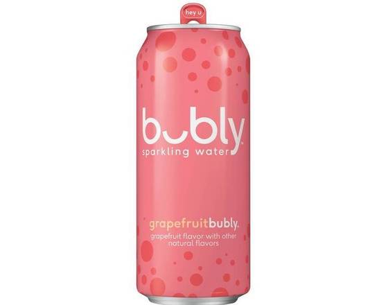 Order Bubly Sparkling Water (GrapeFruit) food online from Chop Stop store, Las Vegas on bringmethat.com