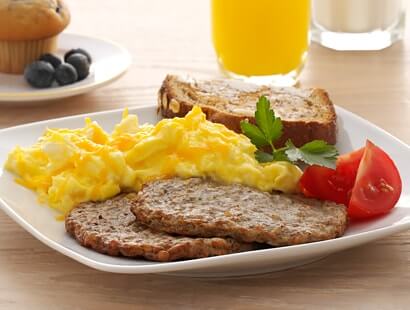 Order Veggie Patty and Eggs food online from Neal Coffee Shop store, San Mateo on bringmethat.com