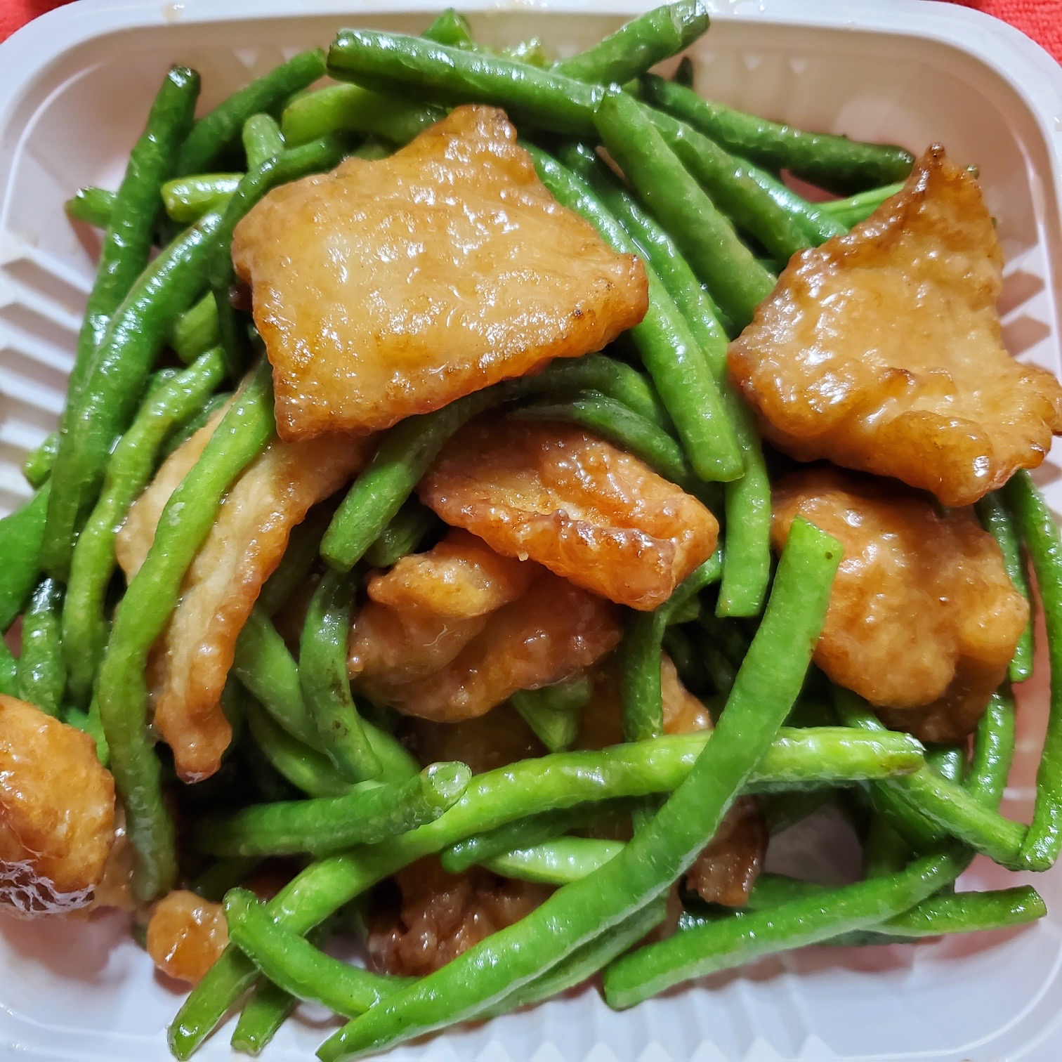 Order Fish Fillet with Green Beans  food online from Sun Kwong Restaurant store, San Francisco on bringmethat.com