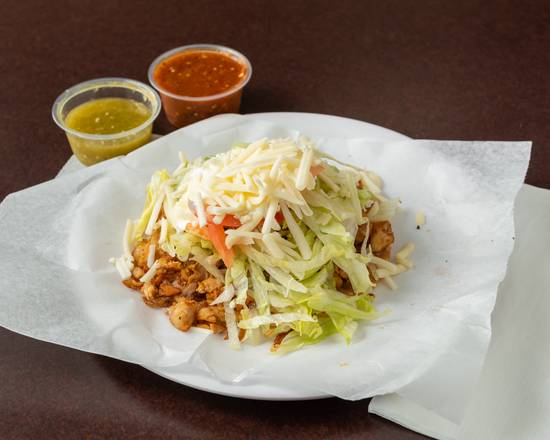 Order Tostada food online from Los Burritos Tapatios store, Streamwood on bringmethat.com