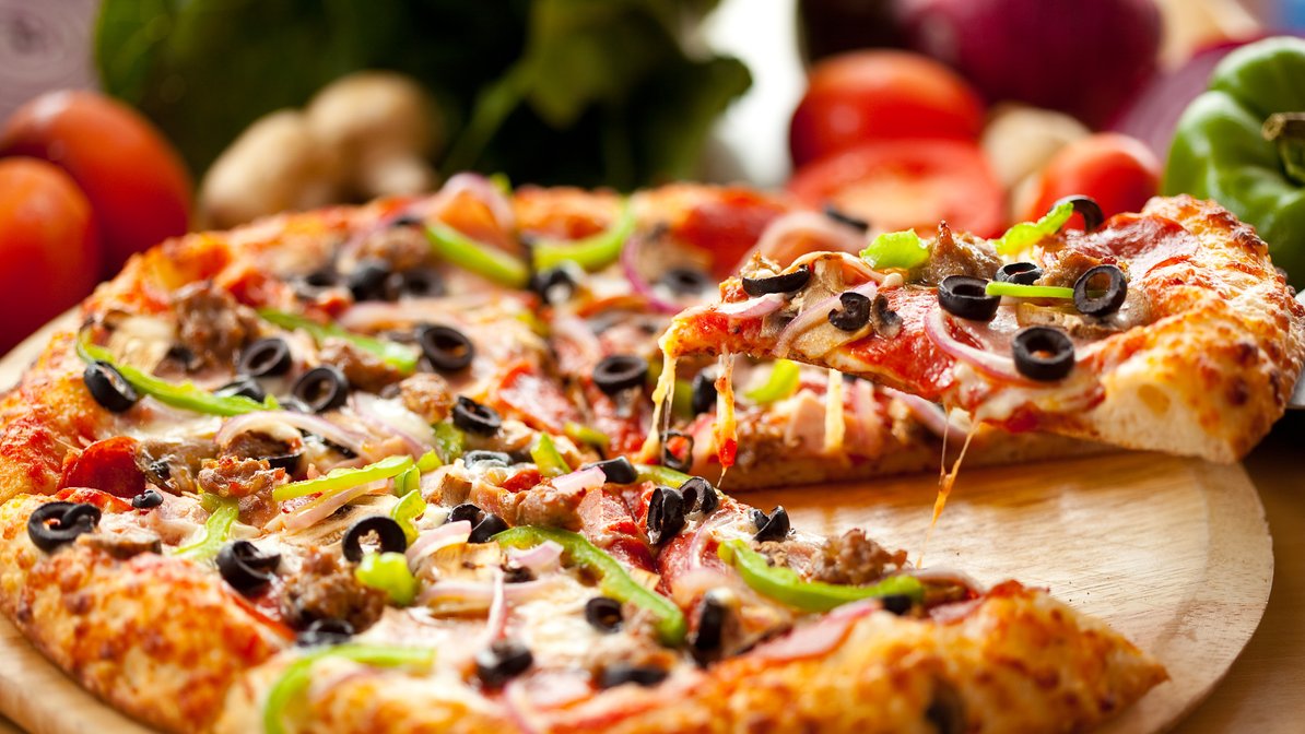 Order Supereme Pizza food online from Fire Pizza store, Bell Gardens on bringmethat.com