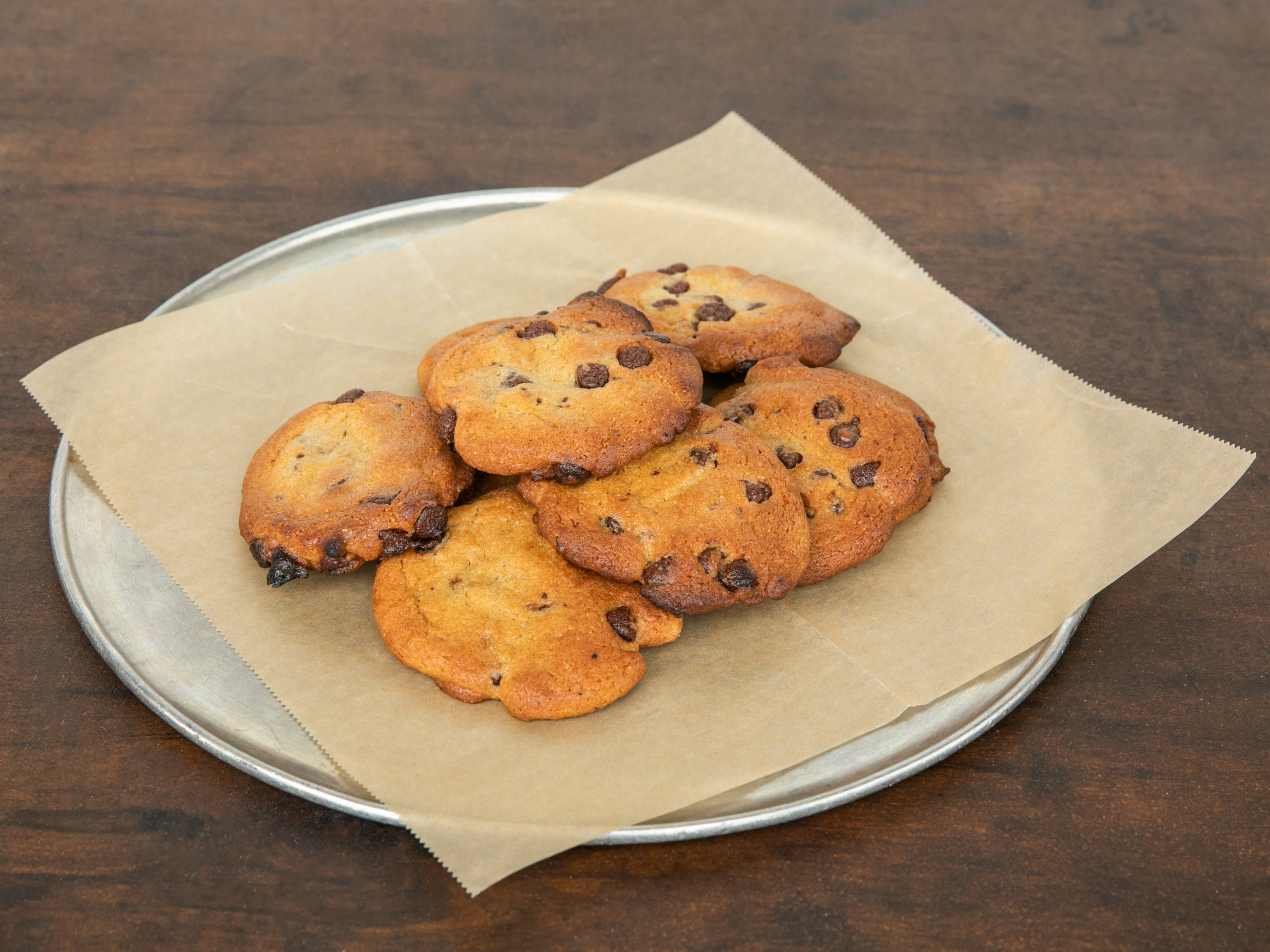 Order House Baked Chocolate Chip Cookies food online from Flippin Pizza store, Encinitas on bringmethat.com
