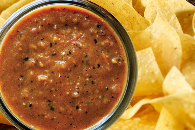 Order Chips & Salsa food online from Savage Burrito store, Naperville on bringmethat.com
