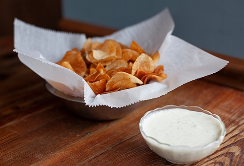 Order House-Made Kettle Chips food online from Right Proper Brewing Company store, Washington on bringmethat.com