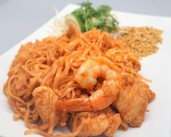 Order PAD THAI NOODLES food online from Kim Son Cafe  store, Houston on bringmethat.com
