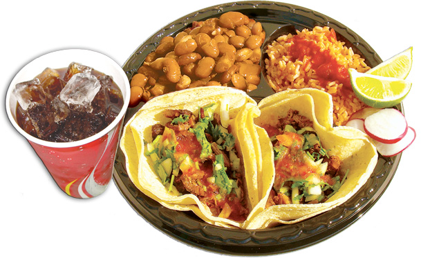 Order #1 Taco Combo food online from Taco Plus store, Los Angeles on bringmethat.com