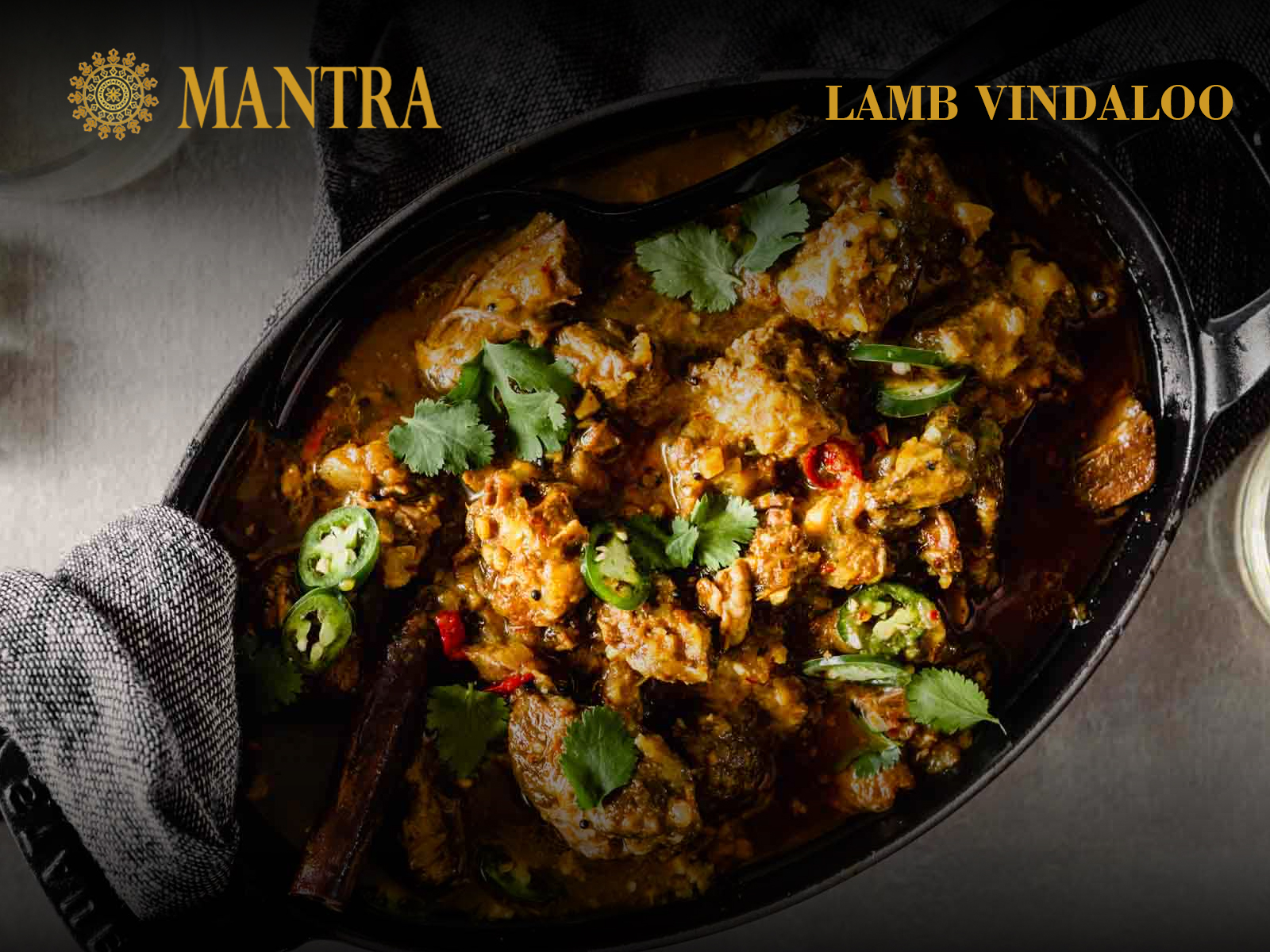 Order Lamb Vindaloo food online from Mantra Authentic Indian Restaurant store, Jersey City on bringmethat.com