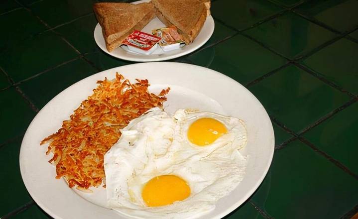 Order 2 Eggs Any Style food online from Hill Street Cafe store, Burbank on bringmethat.com