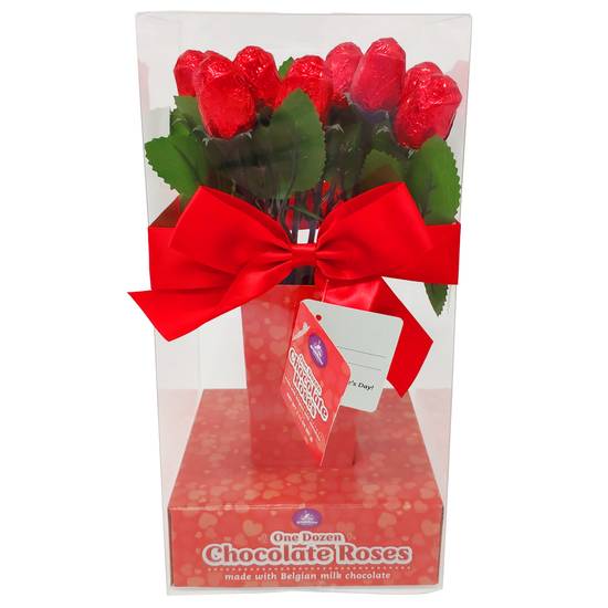 Order Dream House Chocolate Roses in Vase, 2.1 oz food online from Rite Aid store, Royersford on bringmethat.com