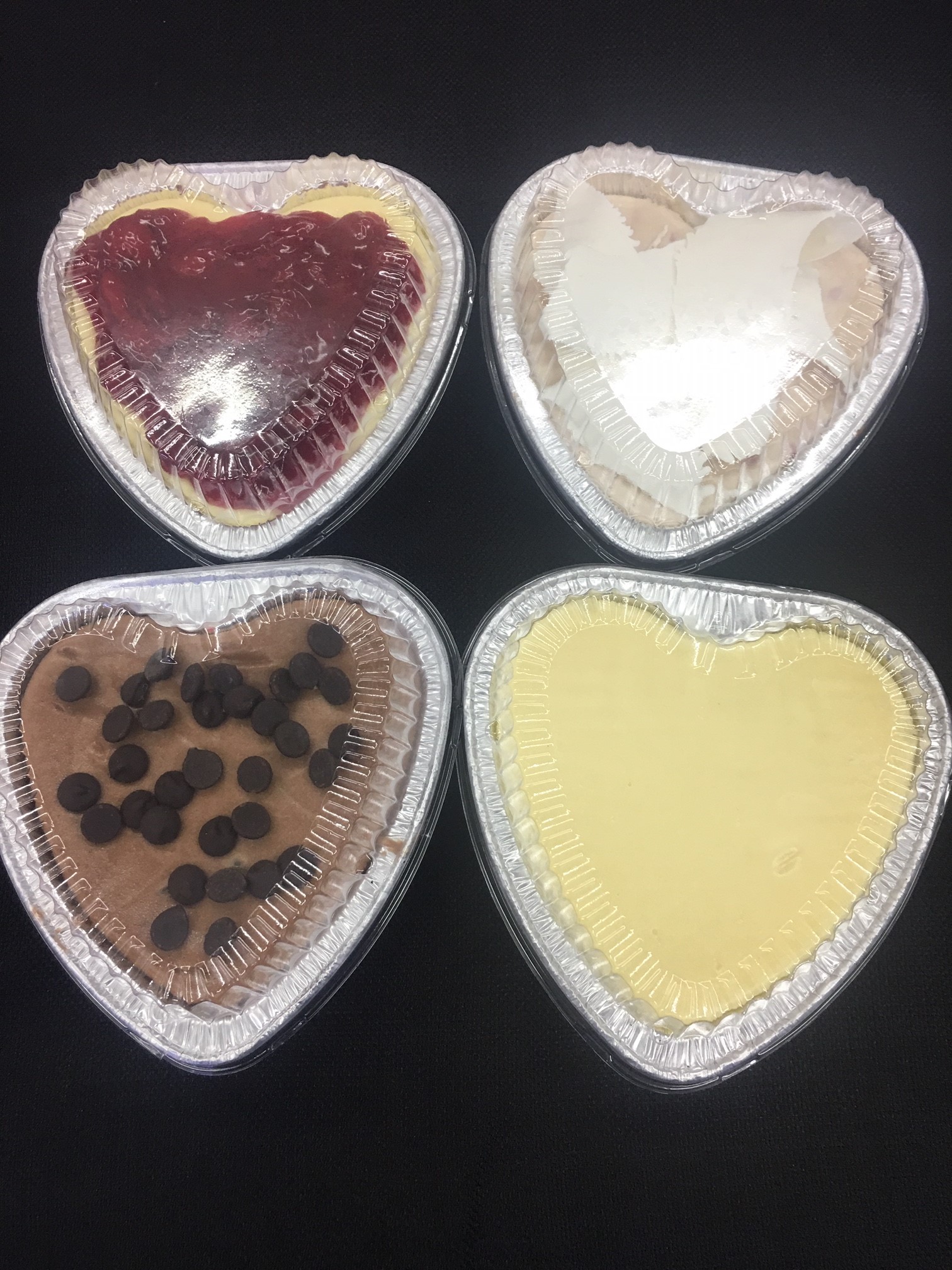 Order Small Heart Shape Cheesecake food online from The Incredible Cheesecake Company store, San Diego on bringmethat.com