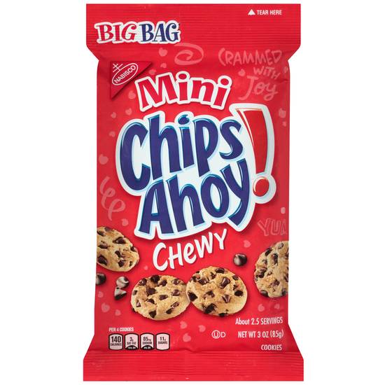 Order Nabisco Mini Chewy Chips Ahoy Big Bag (3 oz) food online from Rite Aid store, Eugene on bringmethat.com