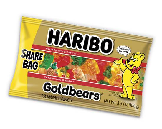 Order Haribo Gold Bears Share Bag (3.5 oz) food online from ampm store, SAN BRUNO on bringmethat.com