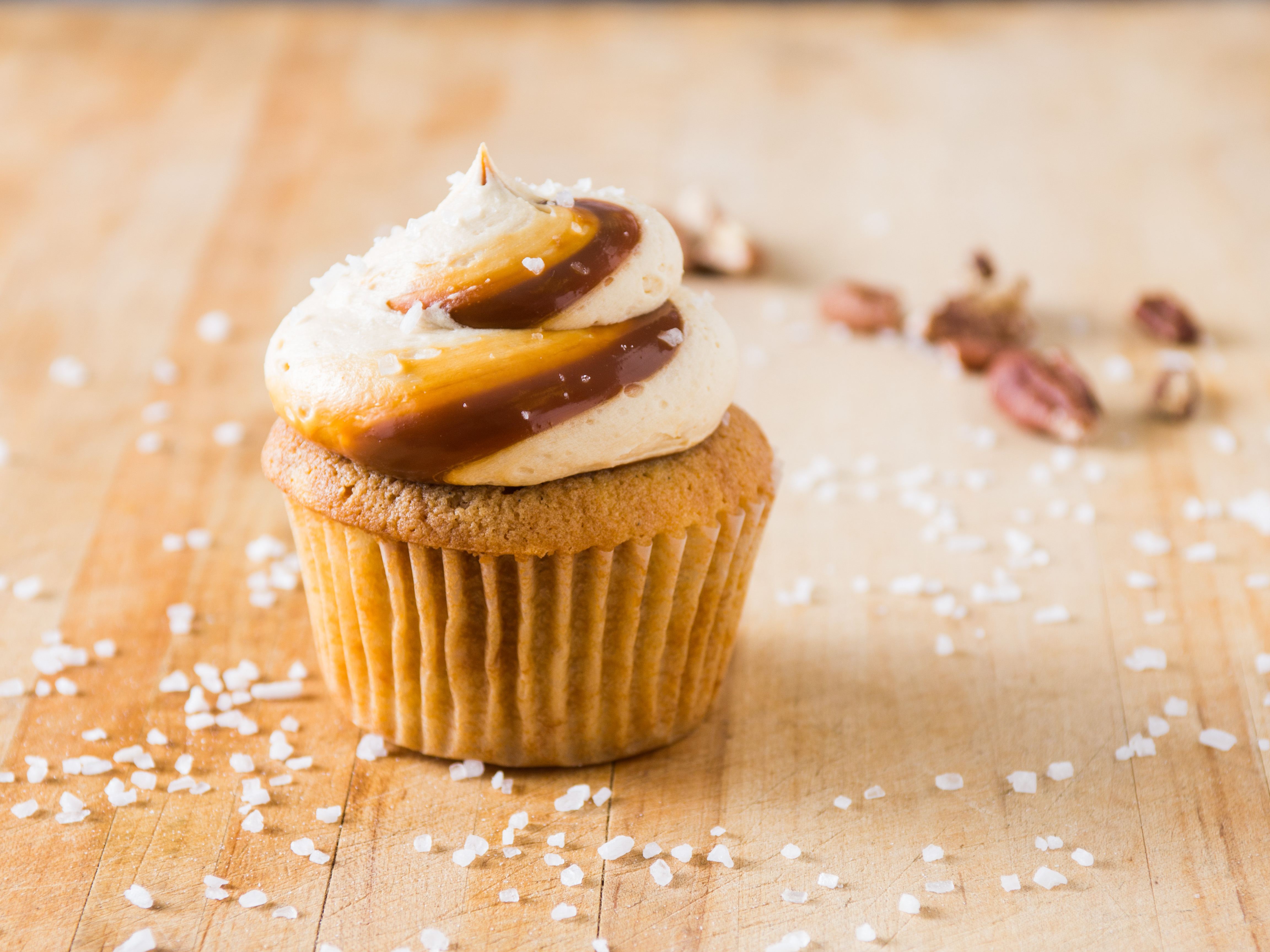 Order Salted Caramel Dulce de Leche cupcake food online from Buttercup Bake Shop store, New York on bringmethat.com