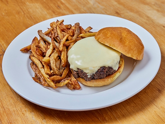 Order Kid's Angus Burger food online from Sabrina Cafe store, Collingswood on bringmethat.com