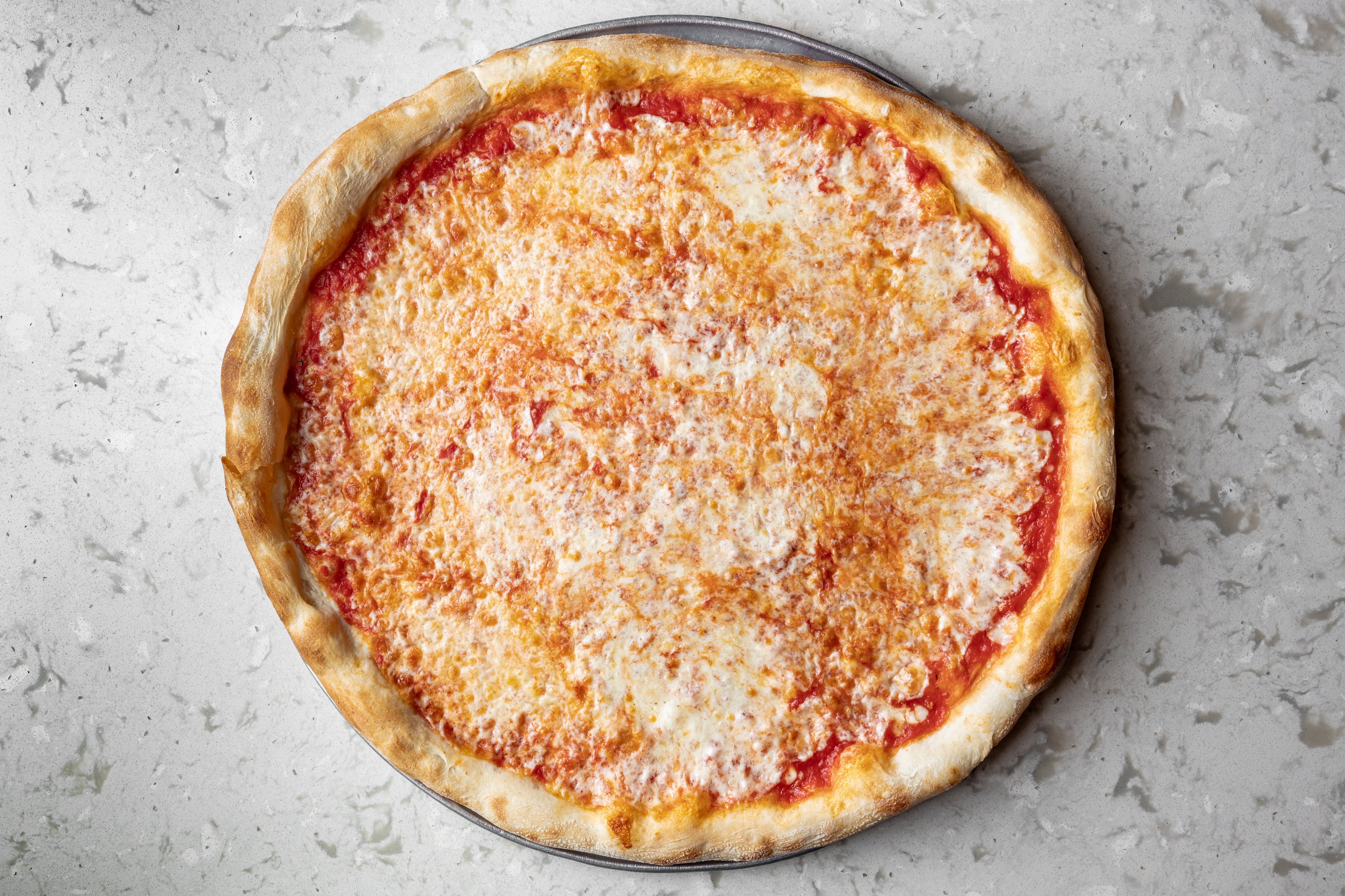 Order Cheese Pizza - Small 14" food online from Mulberry Street Pizza store, Jericho on bringmethat.com