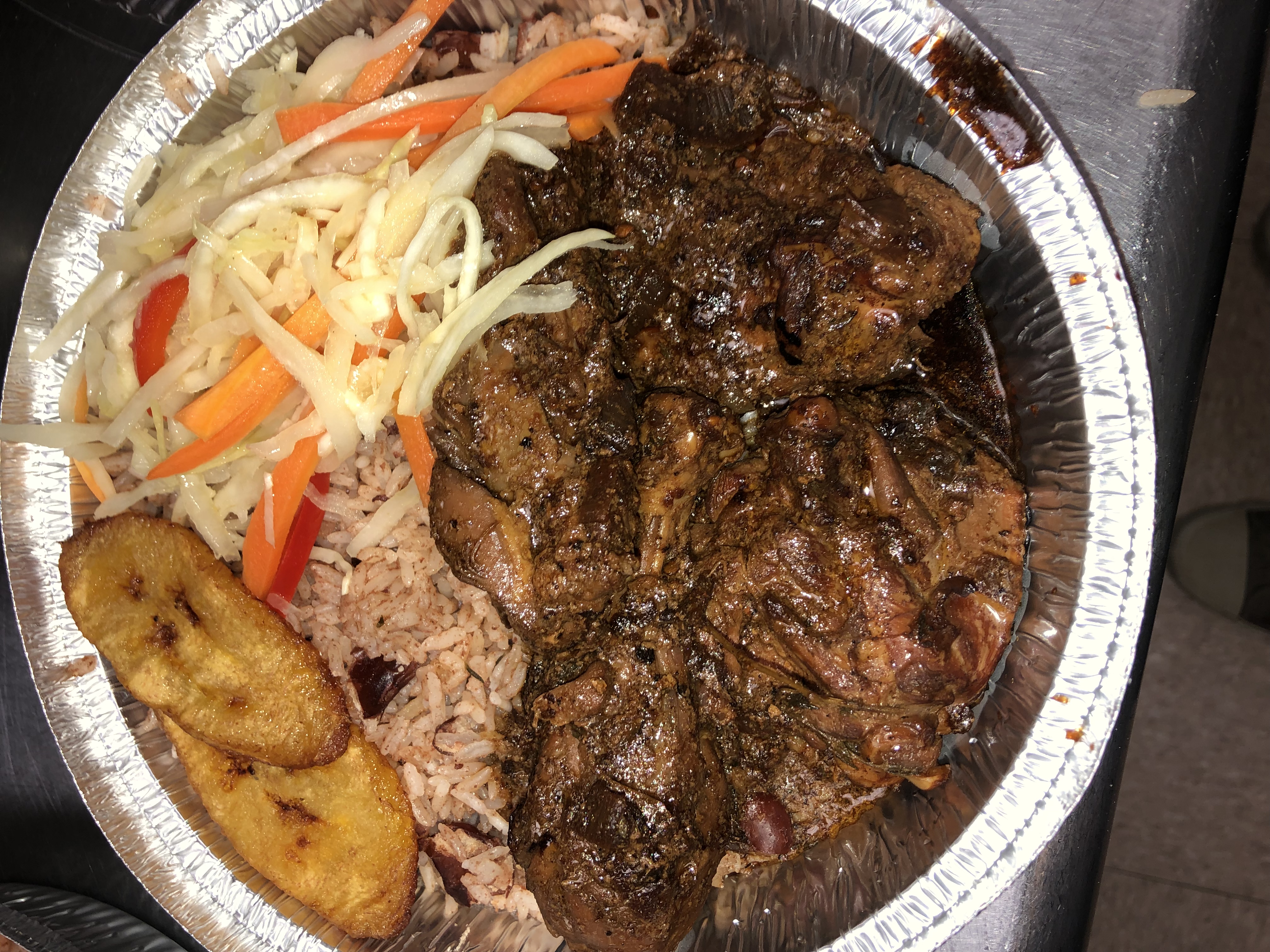 Order Dinner Brown Stew Chicken food online from Pimento Grill store, Maplewood on bringmethat.com
