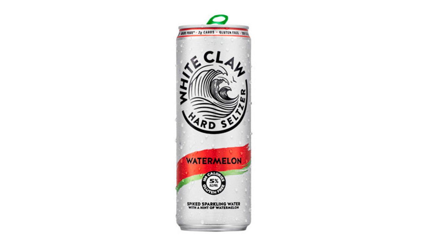 Order White Claw Watermelon 6 Pack 12oz Cans food online from Spikes Bottle Shop store, Chico on bringmethat.com