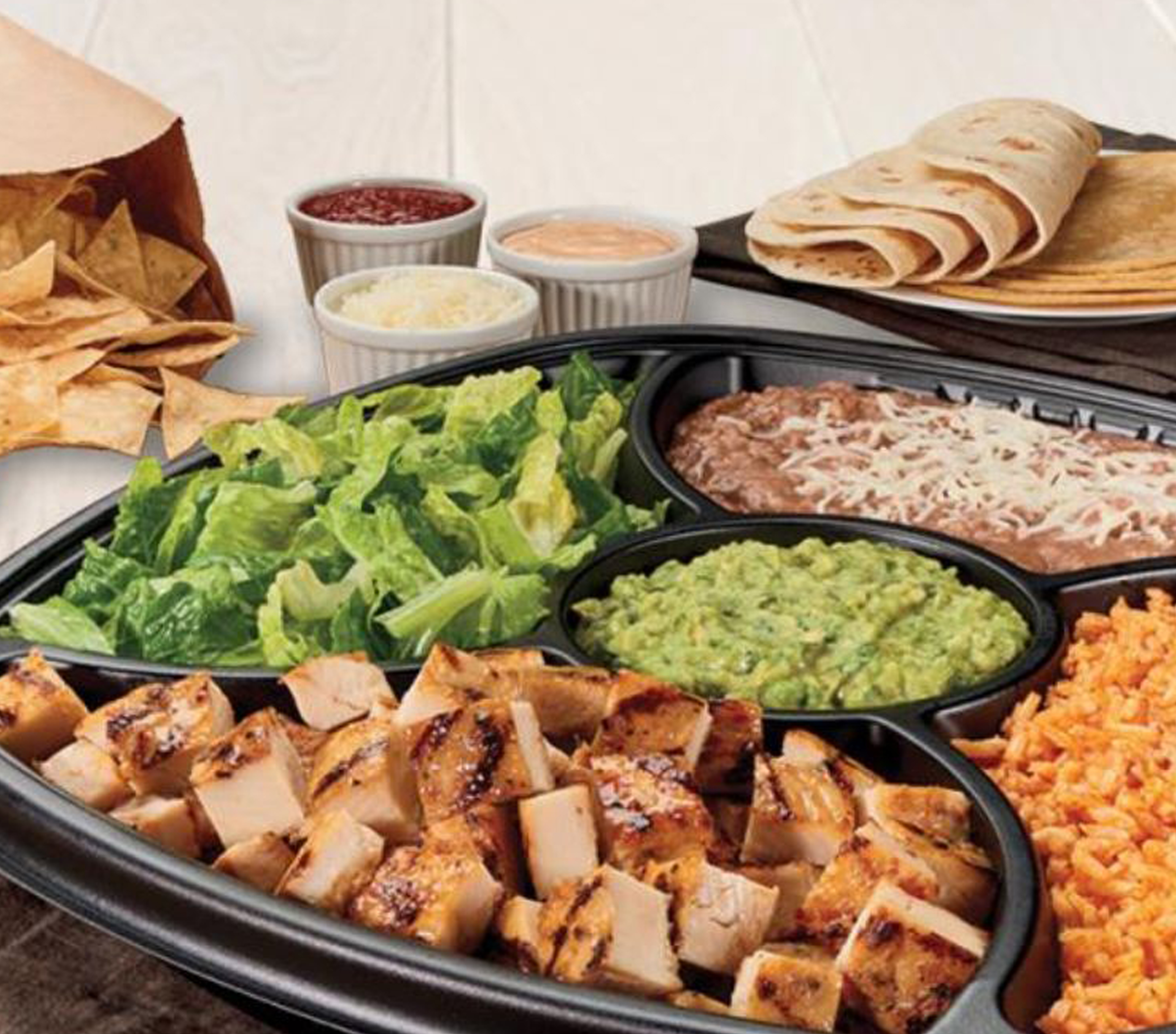 Order Family Taco Kit food online from Rubio'S Coastal Grill store, Palm Desert on bringmethat.com