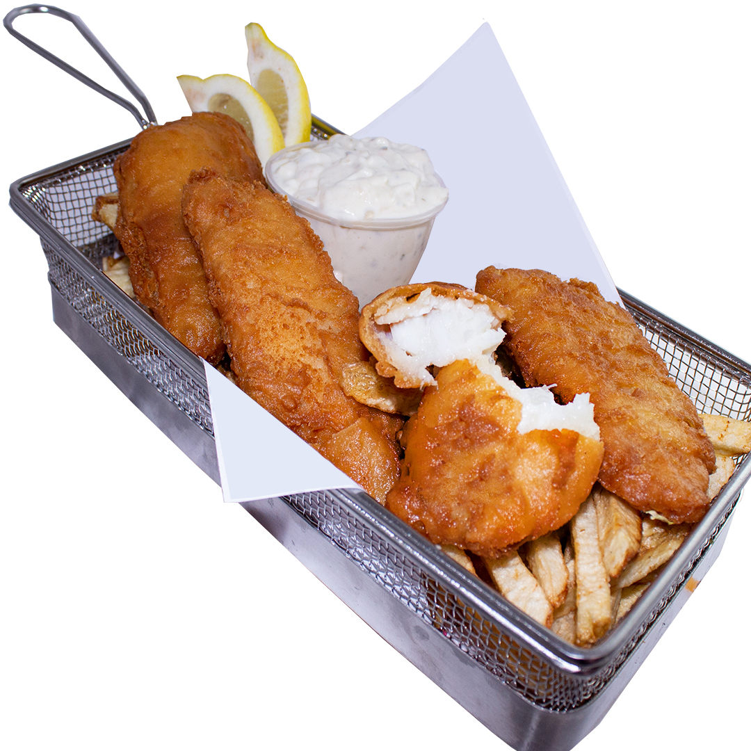 Order Olde English Fish and Chips food online from Mad Madelines Grill store, Temecula on bringmethat.com