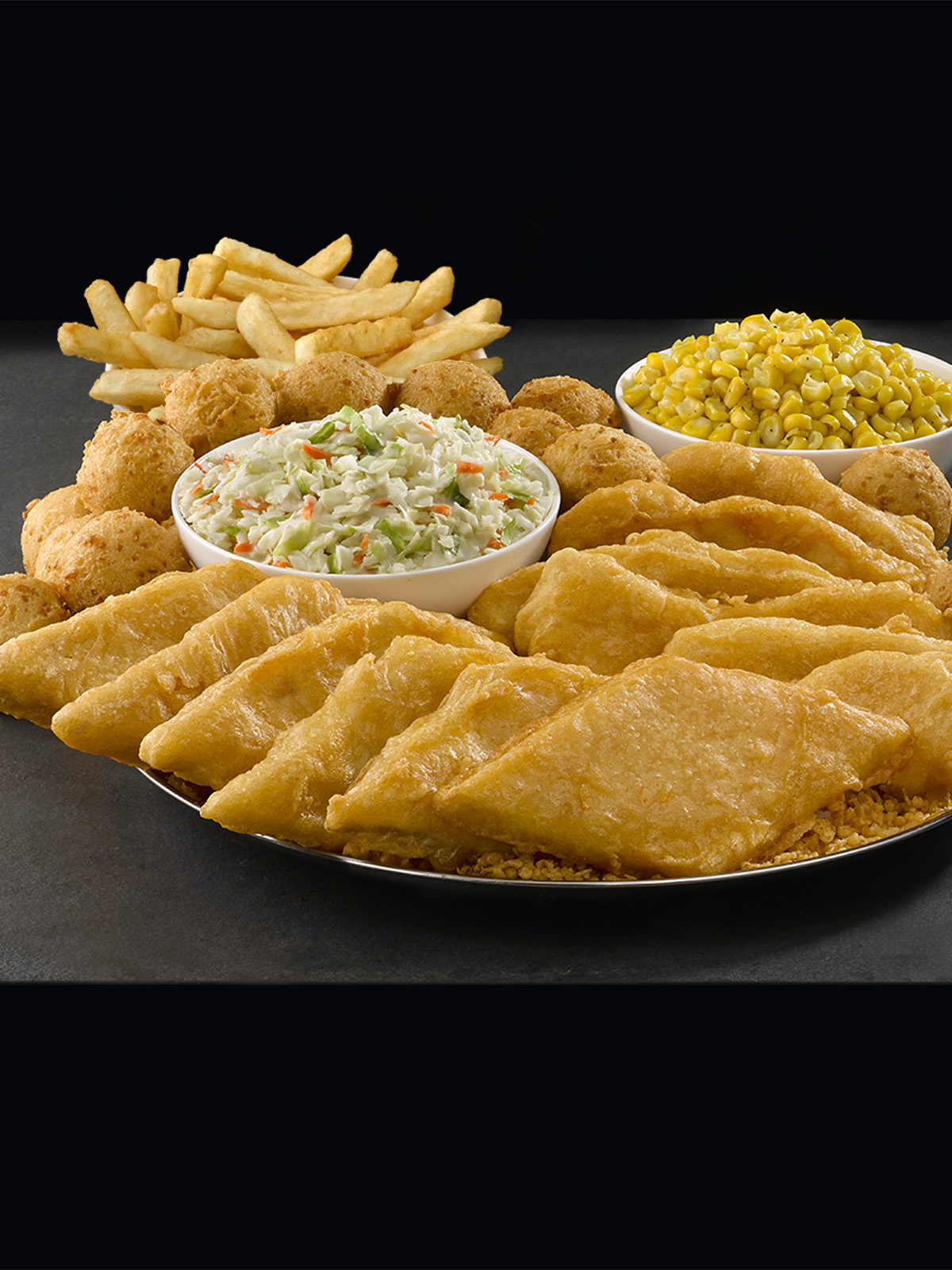 Order 12 Piece Fish or Chicken Meal food online from Long John Silver store, Mount Pleasant on bringmethat.com
