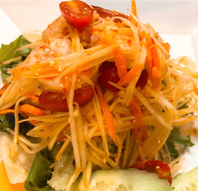 Order Papaya Salad food online from Amarin Thai Cuisine store, Lafayette on bringmethat.com