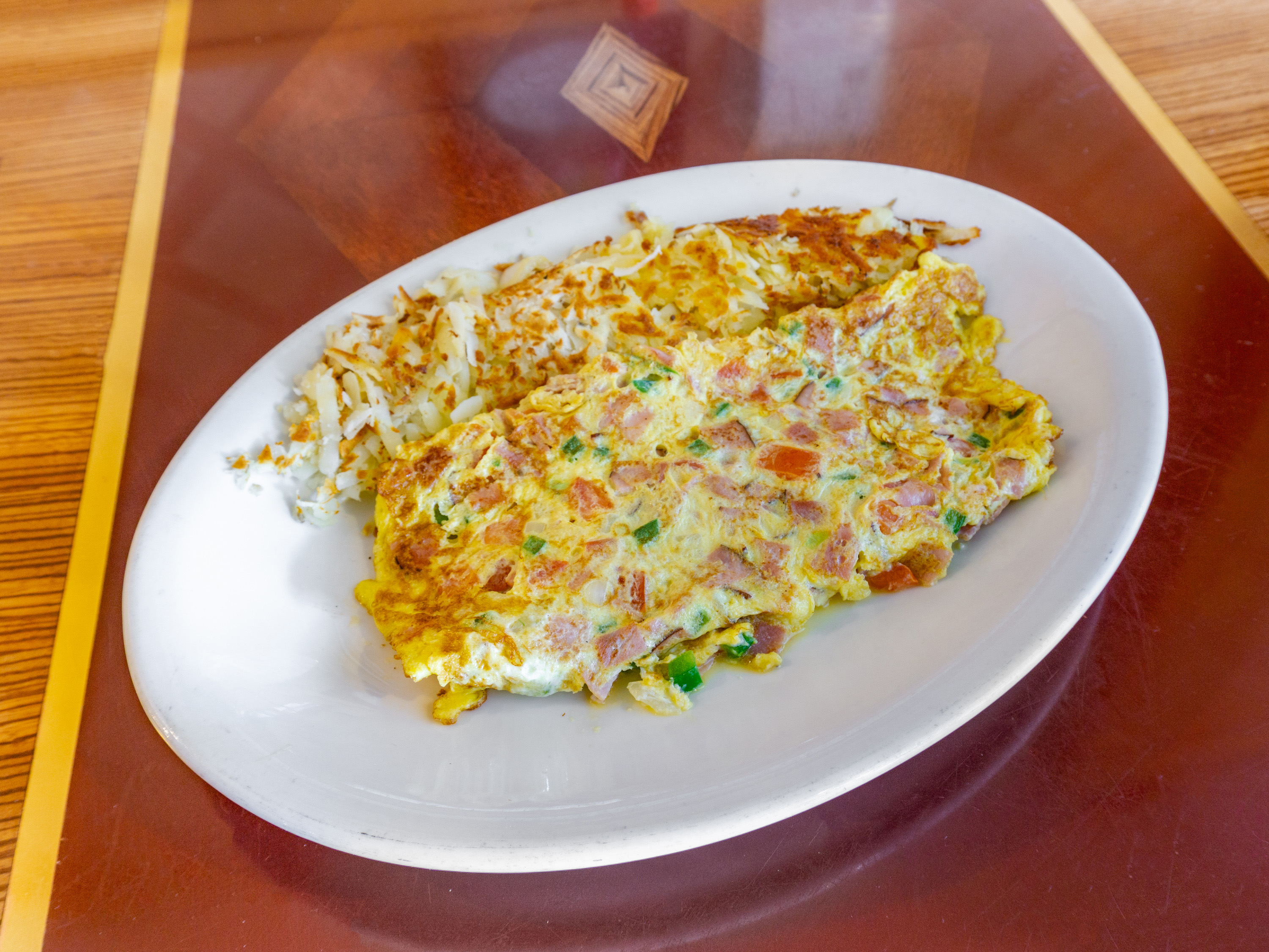 Order Ham and Cheese Omelette food online from Taqueria El Ranchito store, Chicago on bringmethat.com