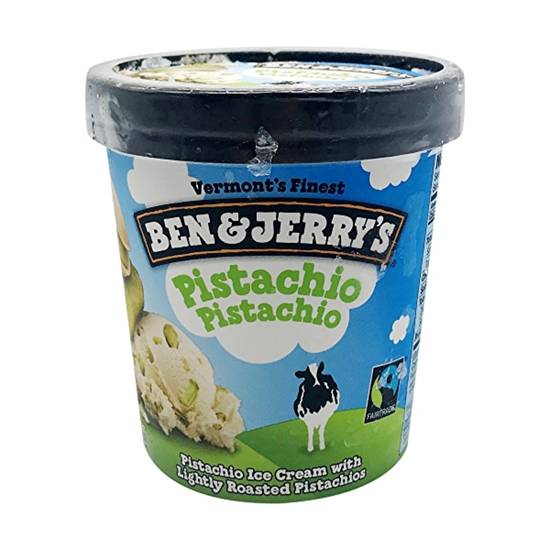 Order Ben & Jerry's Ice Cream - Pistachio food online from IV Deli Mart store, Goleta on bringmethat.com