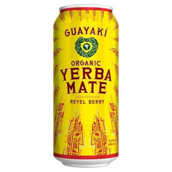 Order Guayaki Yerba Mate Revel Berry - Can food online from IV Deli Mart store, Goleta on bringmethat.com