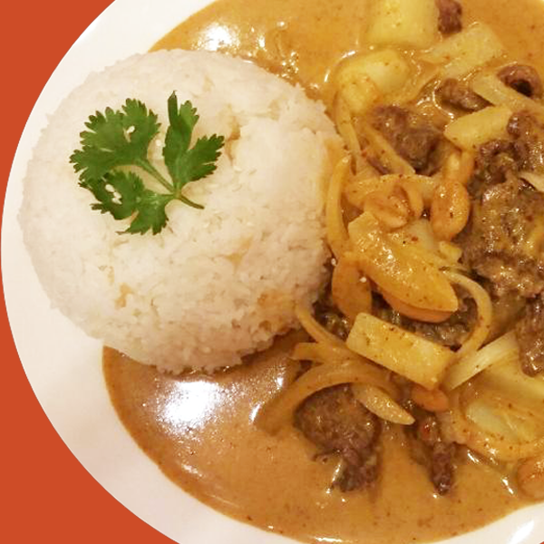 Order R18. Panang Curry food online from Basil rice store, Brookline on bringmethat.com