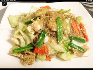Order N6. Pad Woon Sen food online from Teya Thai Restaurant store, Valley Village on bringmethat.com