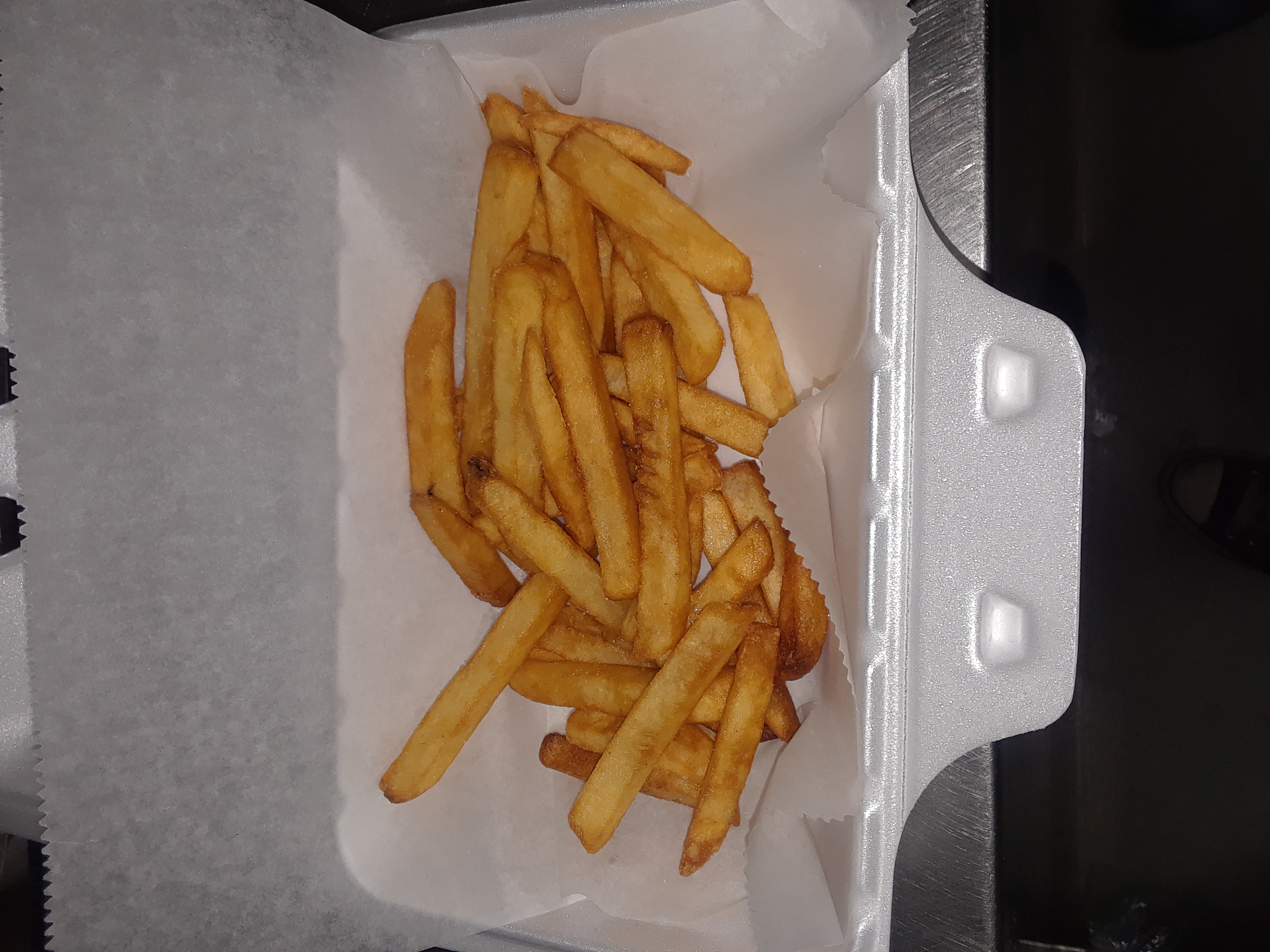 Order French Fries food online from Mike's Steakhouse store, Buffalo on bringmethat.com