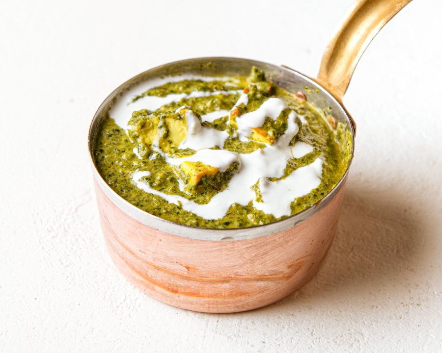 Order Saag curry (GF) food online from Southern Spice store, San Mateo on bringmethat.com