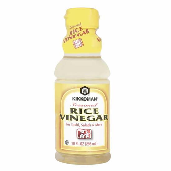 Order Kikkoman Rice Vinegar food online from IV Deli Mart store, Goleta on bringmethat.com