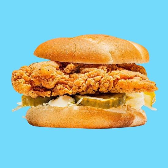 Order Crispy Chicken Tender Sandwich food online from MrBeast Burger store, Detroit on bringmethat.com