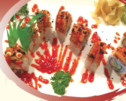 Order K9. Hot Red Dragon Roll food online from New China store, Wilmington on bringmethat.com